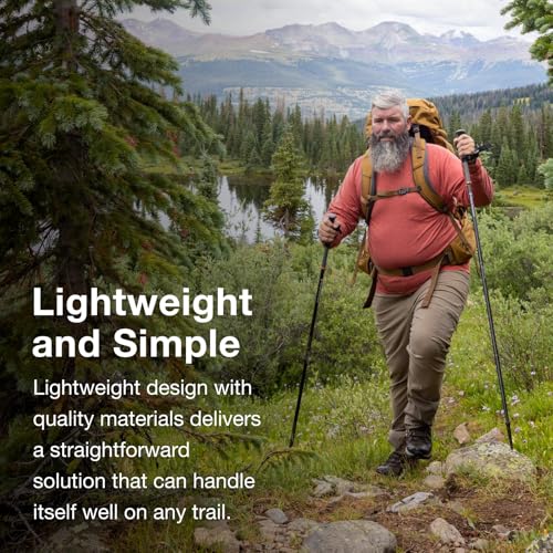 65L Backpacking Backpack, Dark Charcoal/Silver Lining V47240