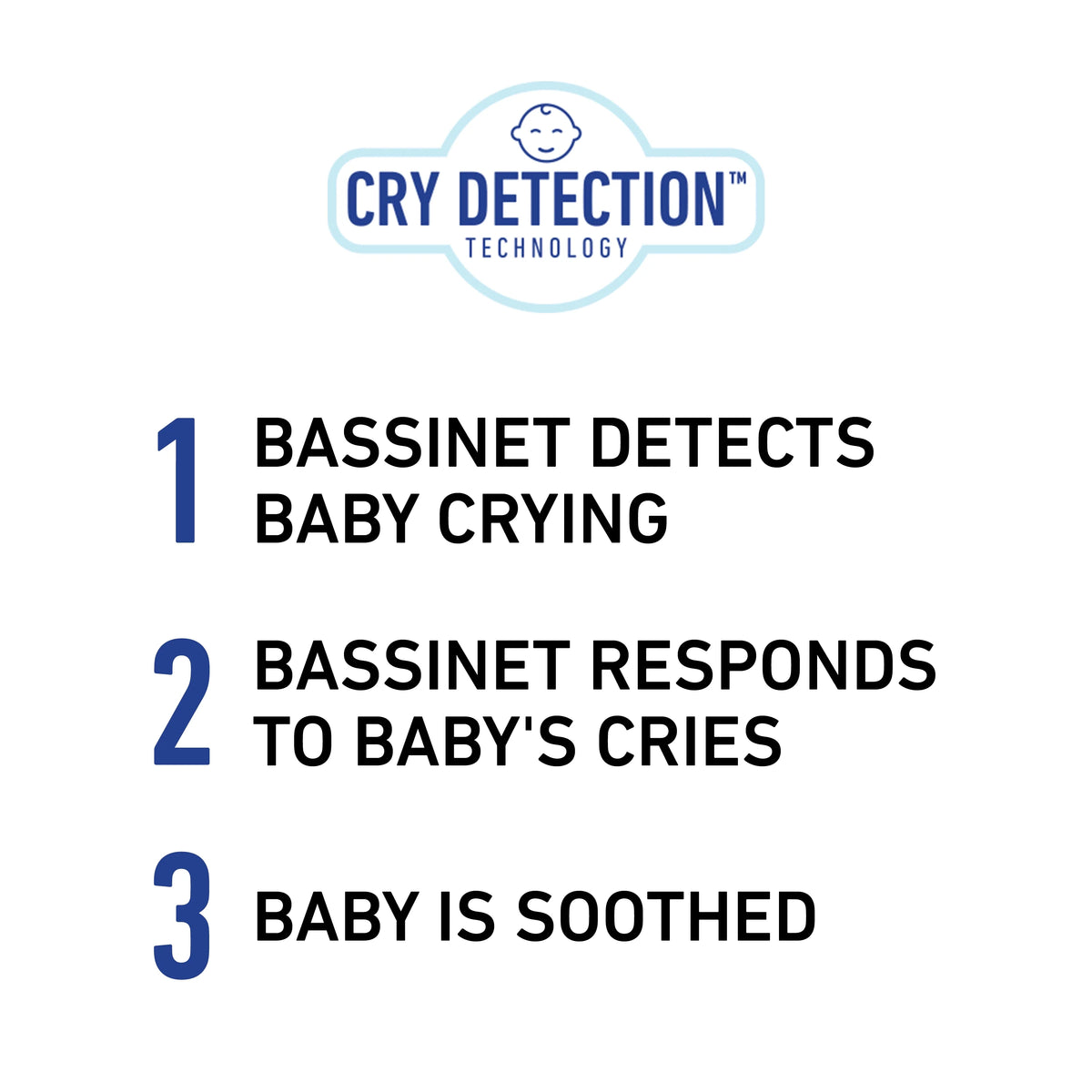 Ellison Bassinet with Cry Detection Technology G512