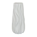 White Textured Vase N5940