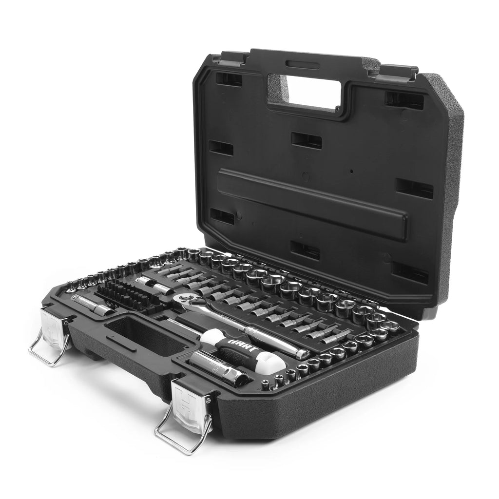 90-Piece 3/8-inch Mechanics Tool Set Chrome Finish U113506