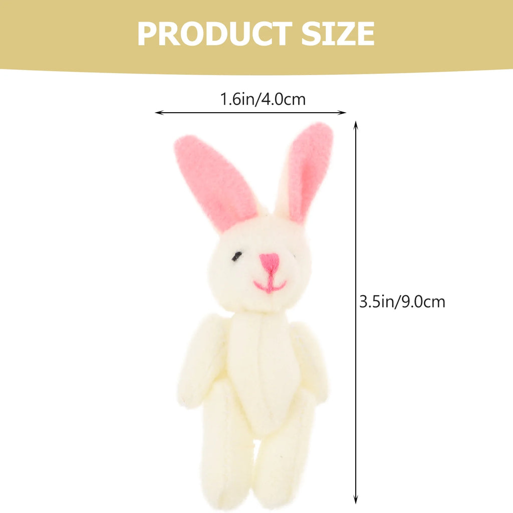 15 Pcs Mini Plush Toy Stuffed Animal Ornament D54165