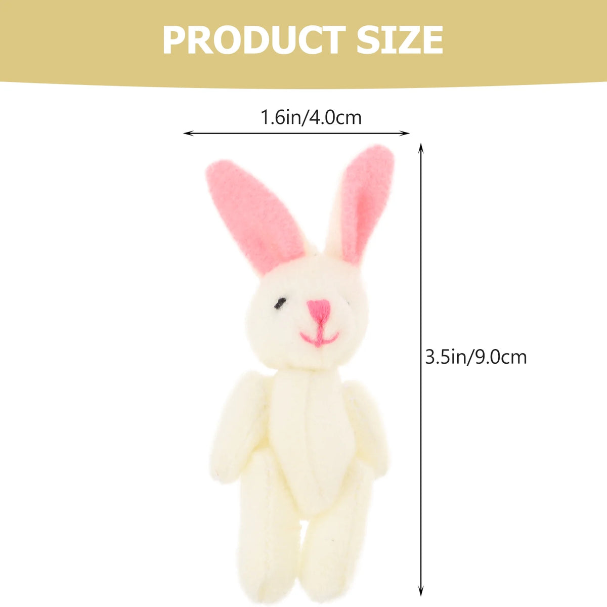 15 Pcs Mini Plush Toy Stuffed Animal Ornament D54165