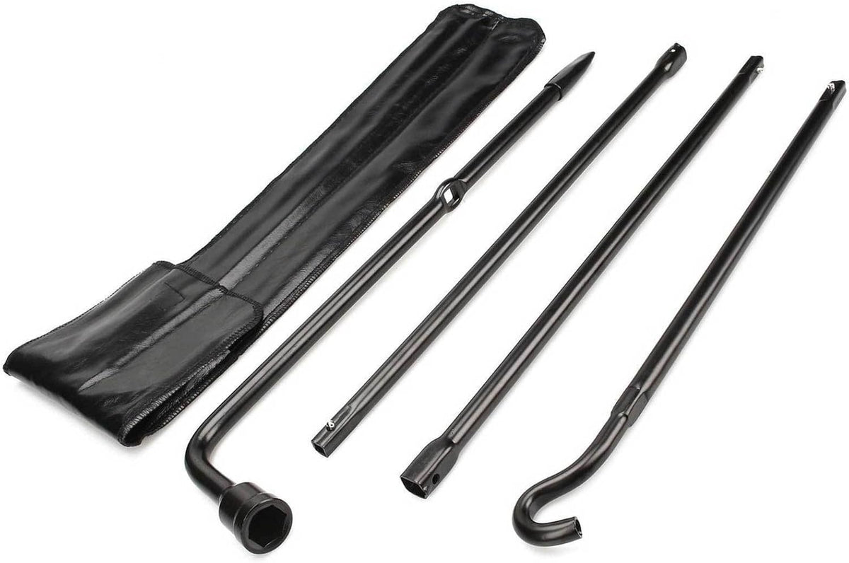 Spare Tire Tool Kit and 2 Ton Scissor Jack, Pack of 2 P3116
