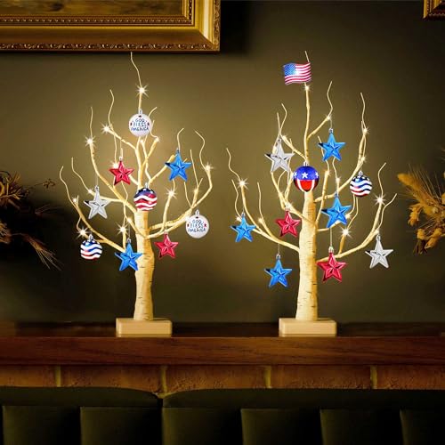 4ft 48LED Artificial Birch Tree Light G402130