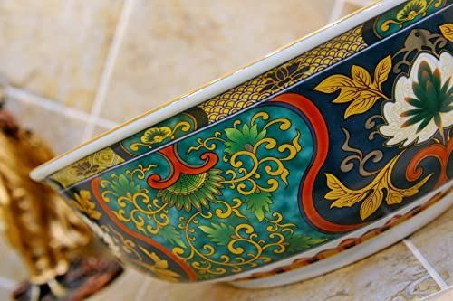 Ceramic Porcelain Round Vessel Sink Bowl G73278