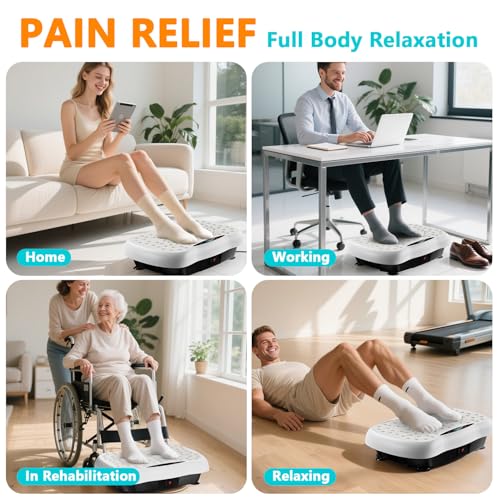 Vibration Plate Exercise Machine with 120 Speeds U737
