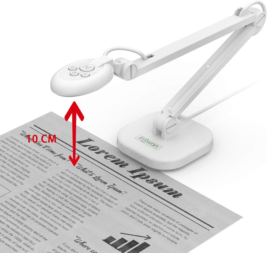 13 MP USB Document Camera with Auto Focus and LED Light N7057