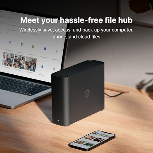 4TB Personal Cloud Storage Device Black G128657