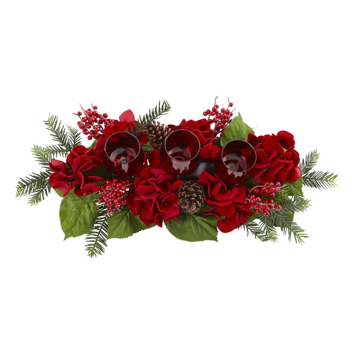 Triple Hydrangea Candelabrum Y747837