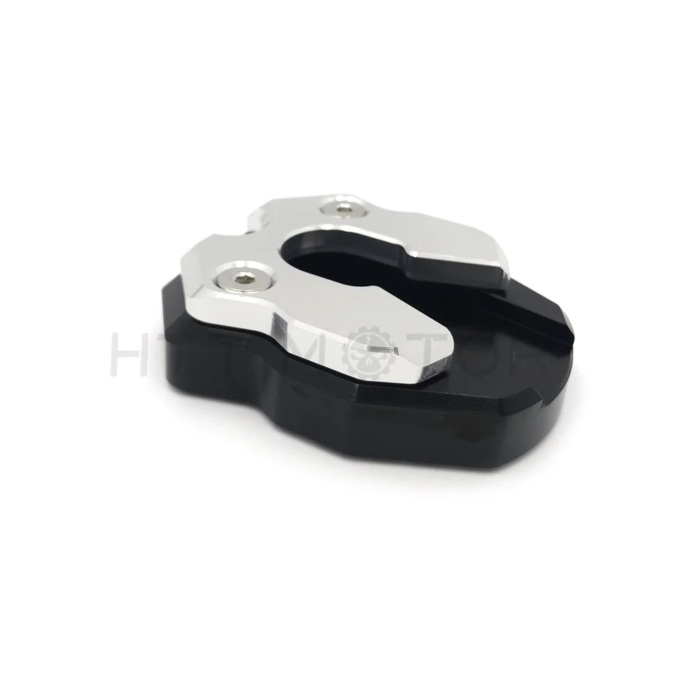 Black CNC Sidestand Foot Plate Kickstand Pad G25800