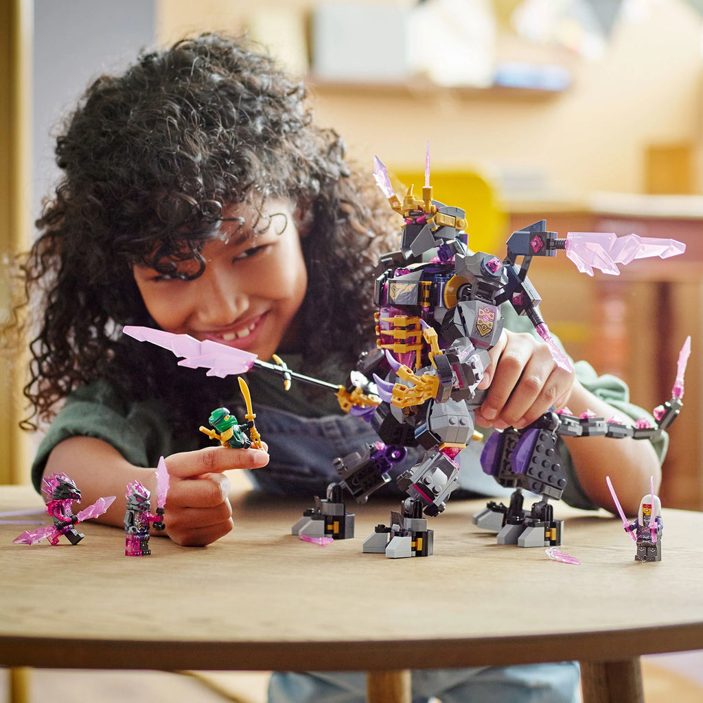 Building Toy Set with Posable Centaur Action Figure and Minifigure C25969