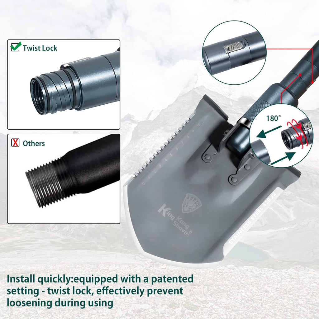 Folding Survival Shovel X347