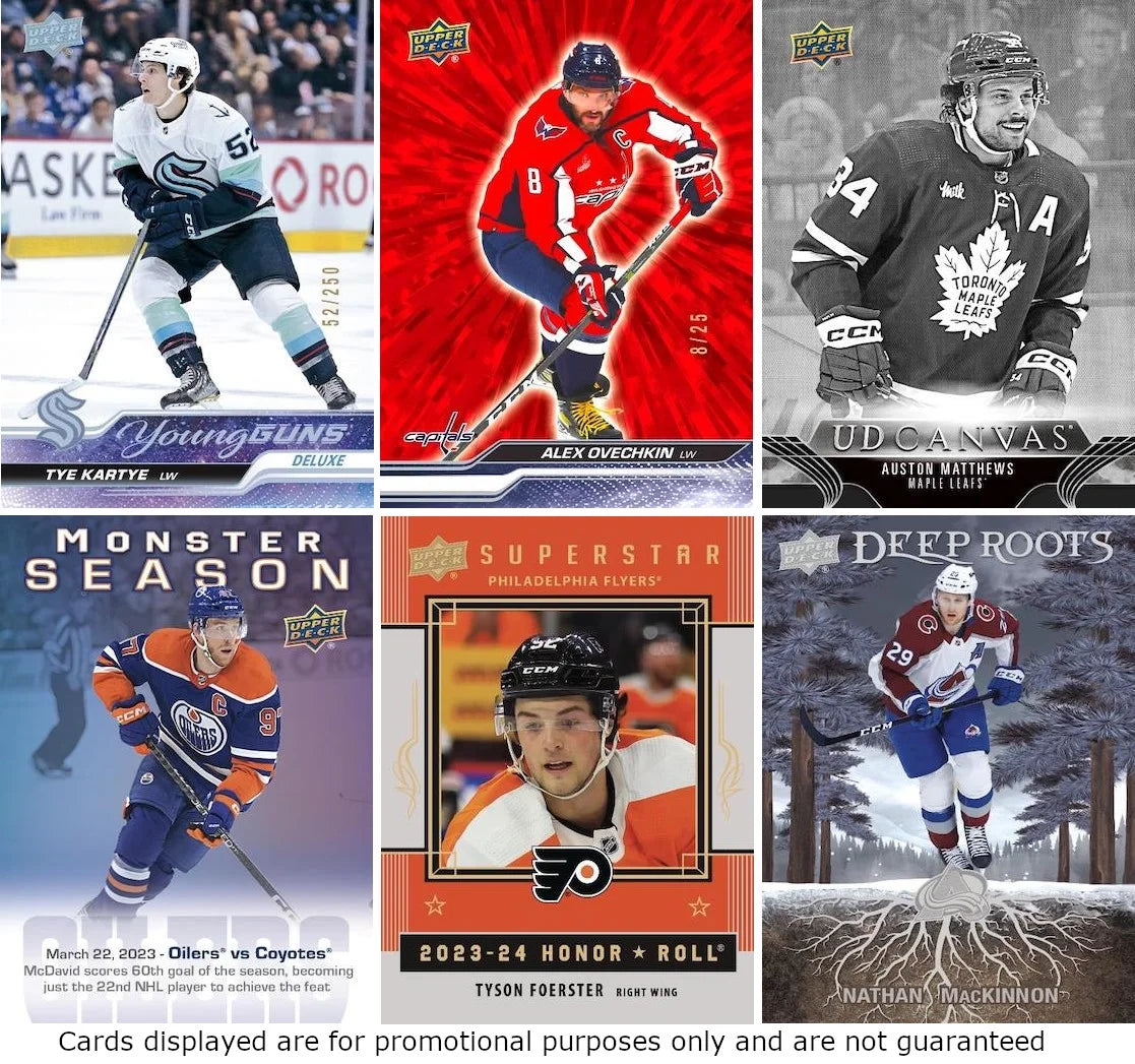 2023-24 Upper Deck Series 2 Hockey Mega Blaster Y4868