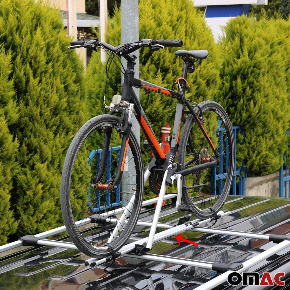 Aluminium Silver Roof Bike Carrier Rack E828