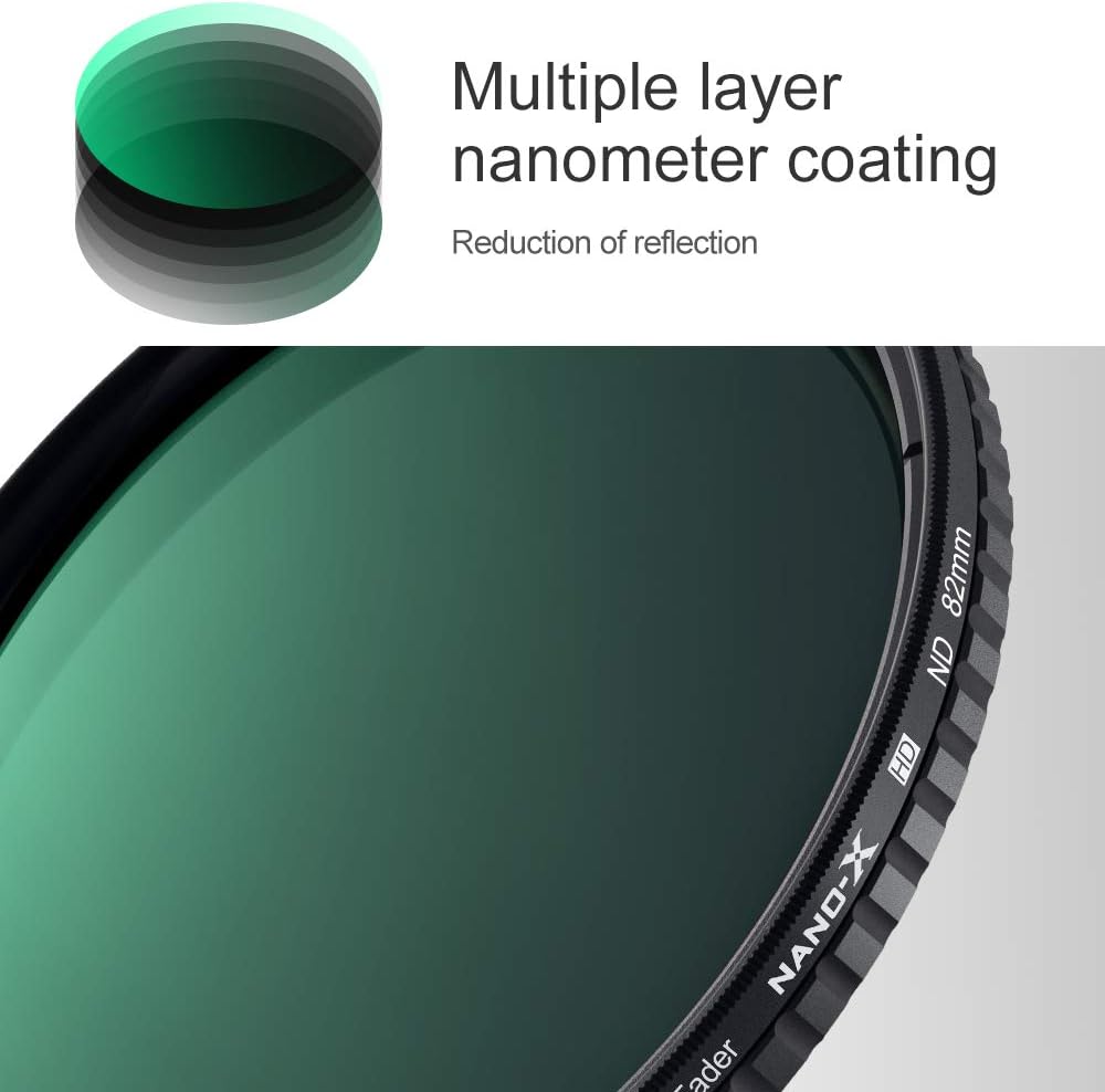62mm Variable ND Filter ND8-ND128 HD VND Filter F365126