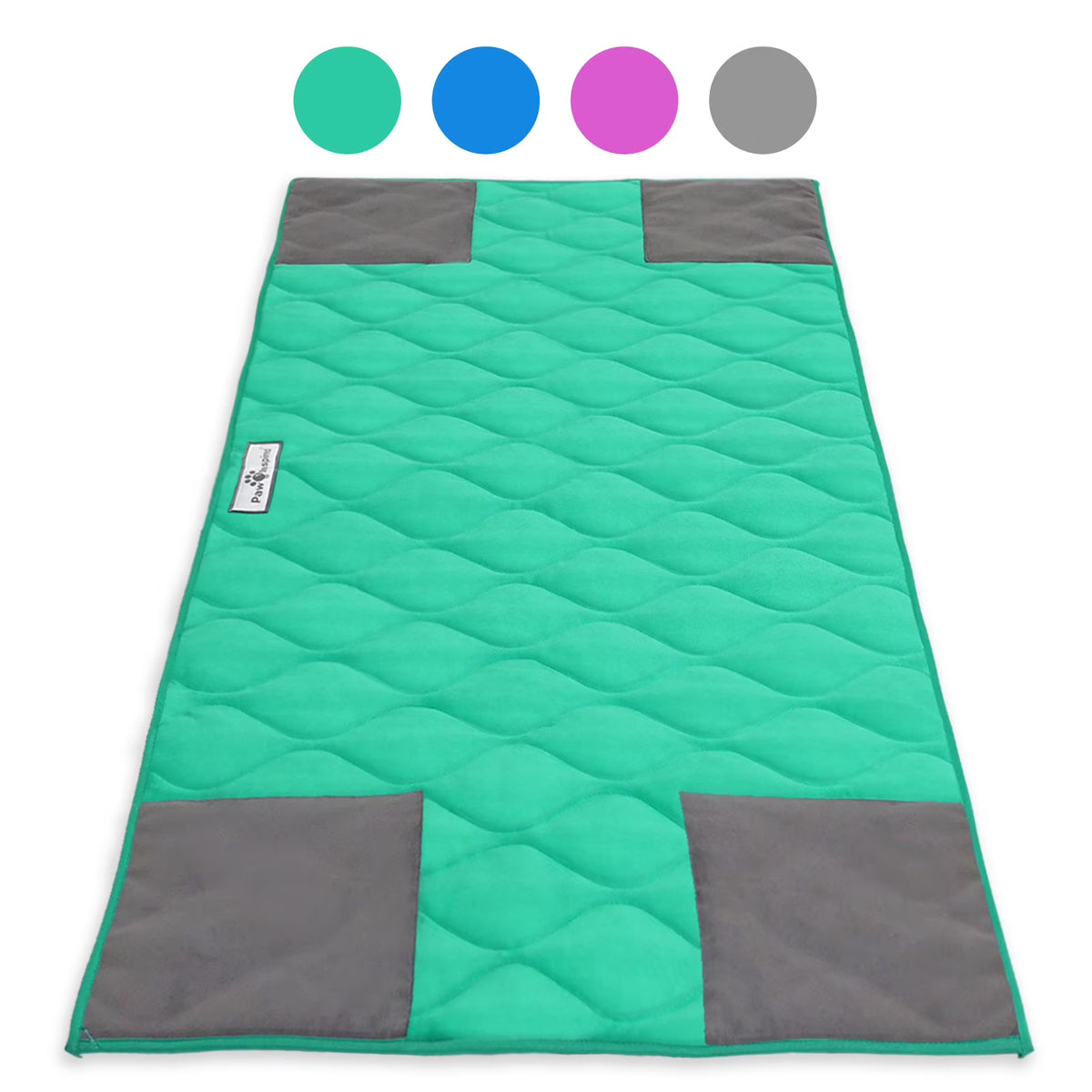 Guinea Pig Fleece Cage Liners, Reinforced Corners Pee Pads (Midwest, Green) P36441