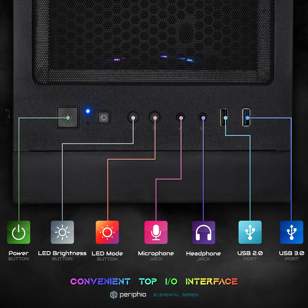 AMD Ryzen 5 5600G 16GB DDR4 RAM 1TB SSD Windows 11 Gaming Desktop Computer A53790