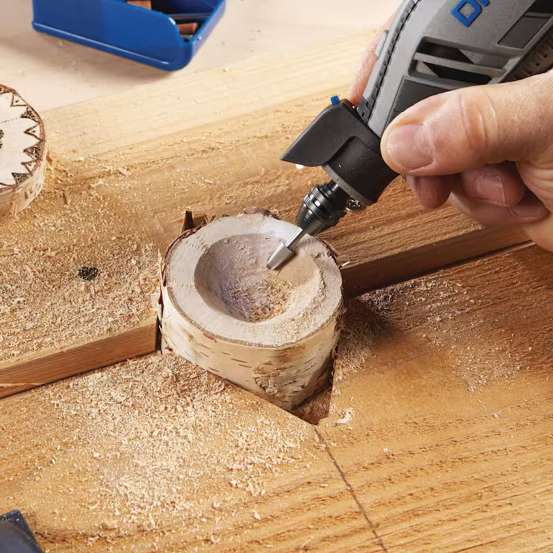 Variable Speed Corded Rotary Tool Kit with Flex Shaft Attachment U967616