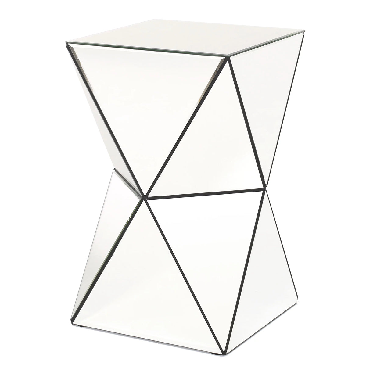 Mirrored Side Table P2132