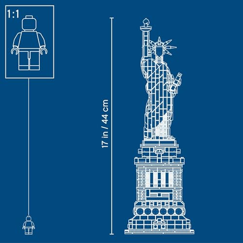 LEGO Architecture Statue of Liberty 21042 Model Building Set D378537