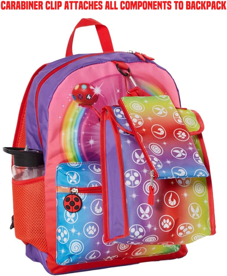 16 inch 5 Piece Backpack Set with Lunch Bag L627464