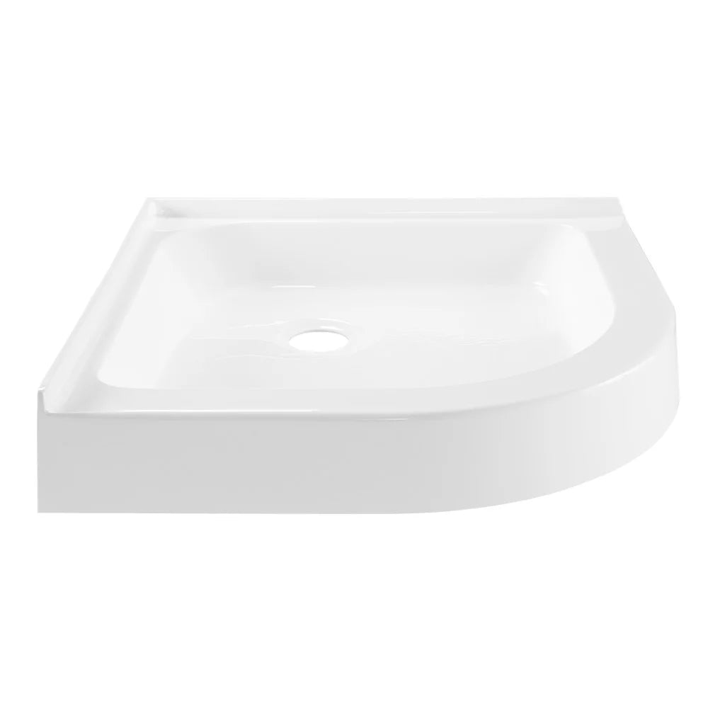 32 x 32 Acrylic White Neo-angle Shower Base R33520