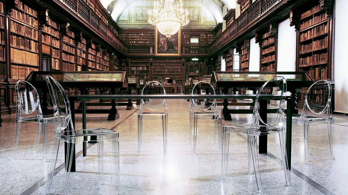 Clear Ghost Side Chair Set of 4 H468