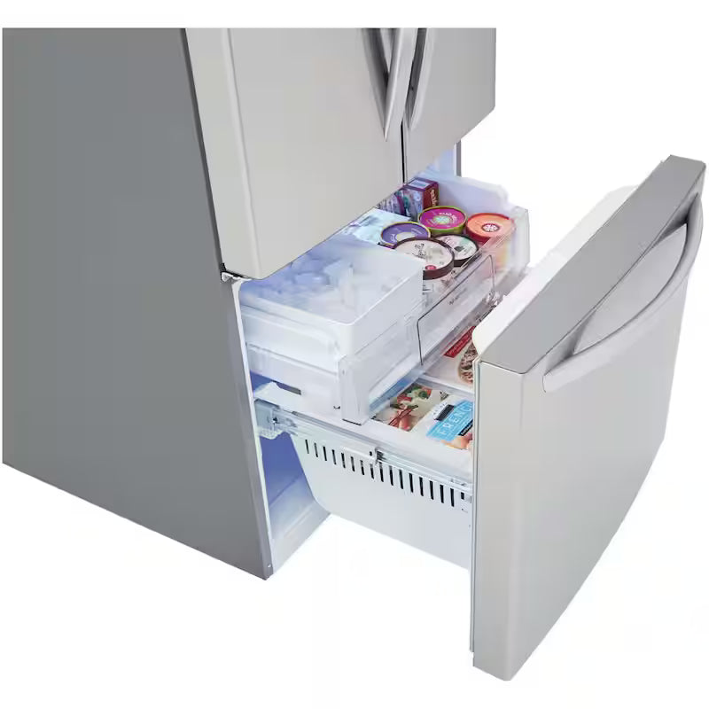 22 cu. ft. French Door Refrigerator with Ice Maker in Stainless Steel M946
