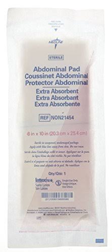 Sterile Abdominal Pads, 8 in x 10 in 360/Case B730