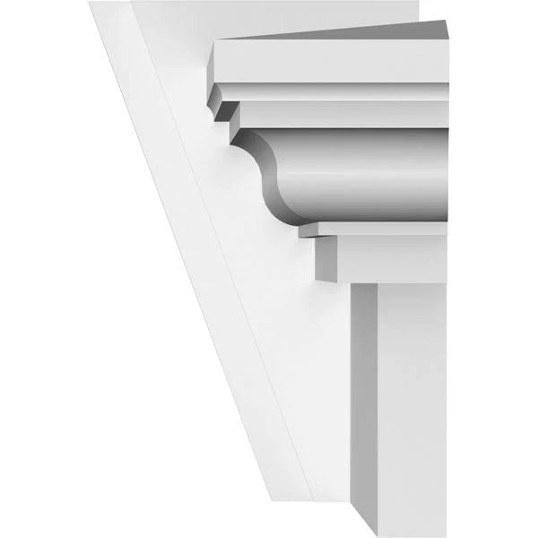Traditional Crosshead with Deco Keystone R81884