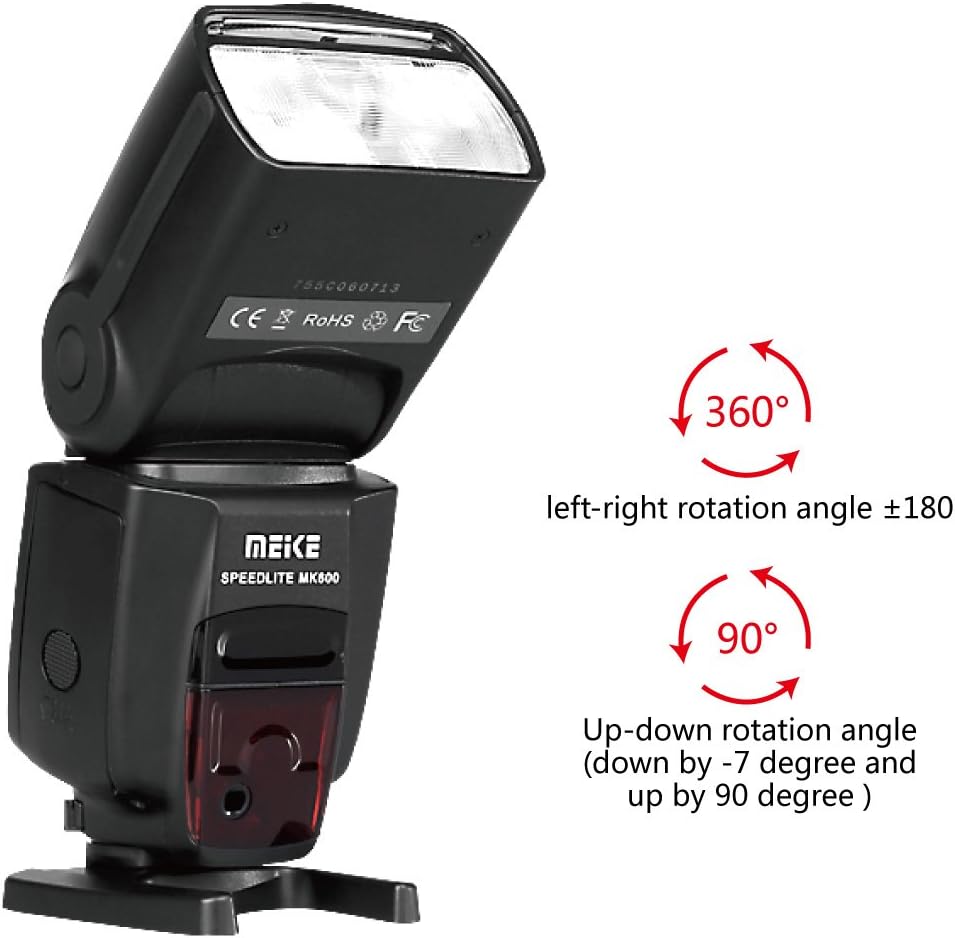 High Speed Sync TTL Camera Flash for DSLR Cameras H730845