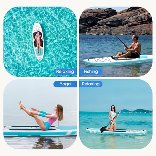 10.5'×33'' Inflatable Stand Up Paddle Board with Non-Slip Deck L471400