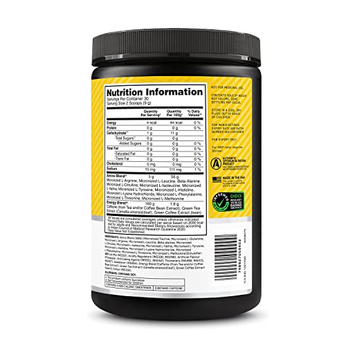 Pineapple Amino Energy Powder, 30 Servings P9605