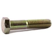 5/8-18 x 2 Grade 8 Hex Cap Screw Yellow Zinc Plated (25) E74000