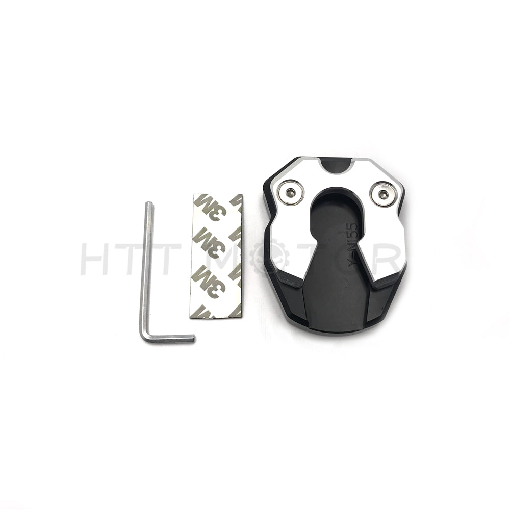 Black CNC Sidestand Foot Plate Kickstand Pad G25800
