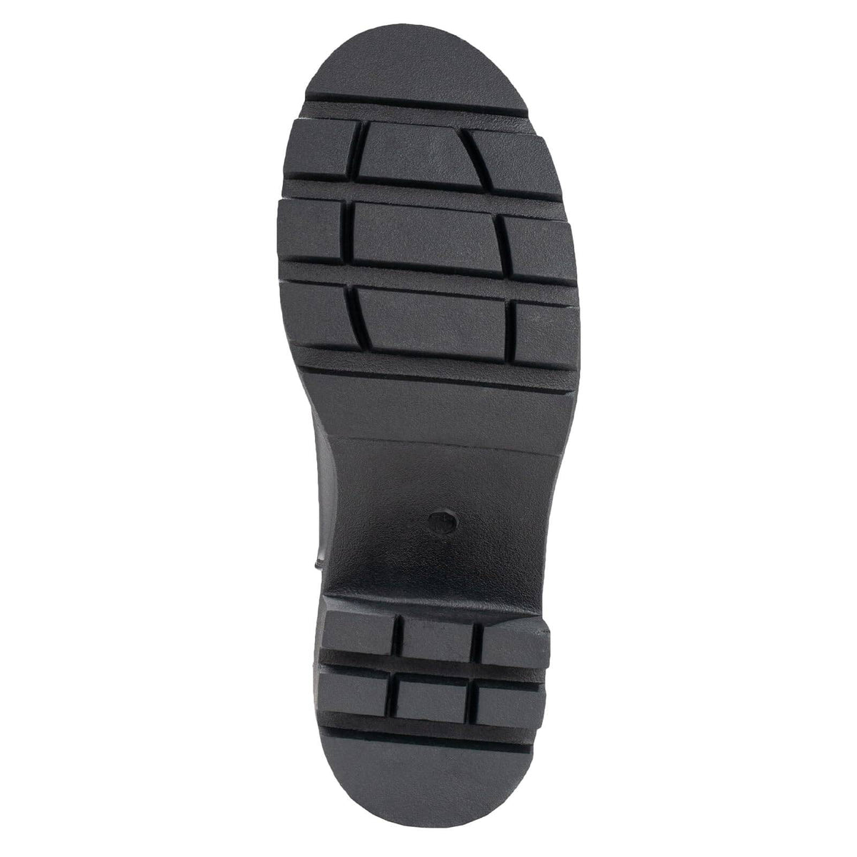 Black Chunky Platform Chelsea Boots W5111
