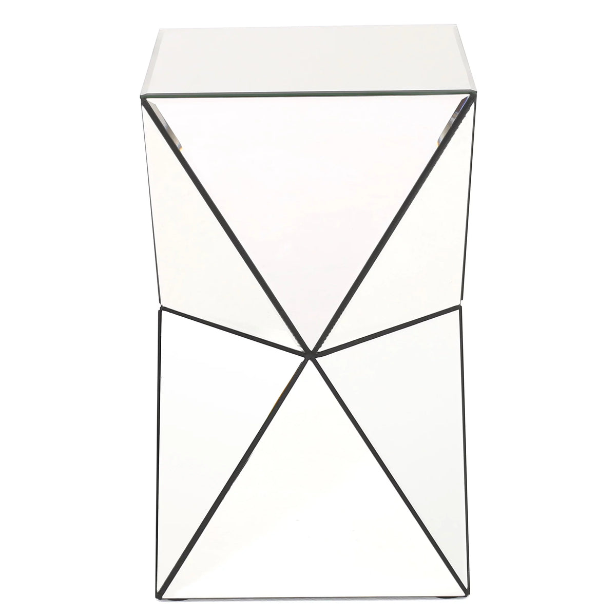 Mirrored Side Table P2132