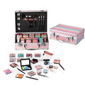 Makeup Kit with Eye Shadow Palette Lip Balm Blush Lip Gloss Brush Lip & Eye Pencil and Mirror B16682