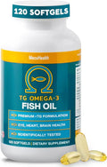 Omega 3 Fish Oil 1100mg DHA 1100mg EPA 120 Softgels D2885