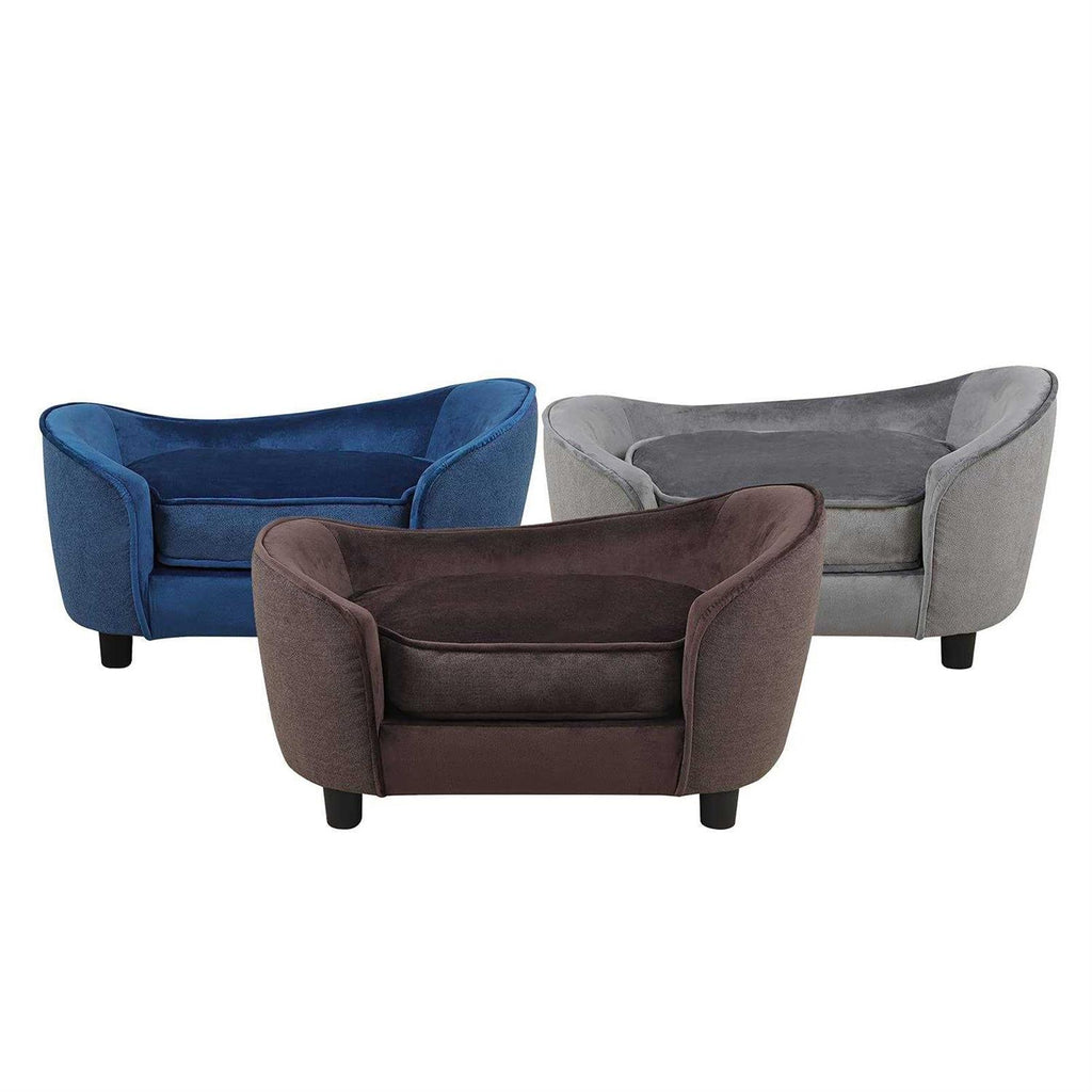 Velvet Pet Bed Sofa Washable Cushion I828