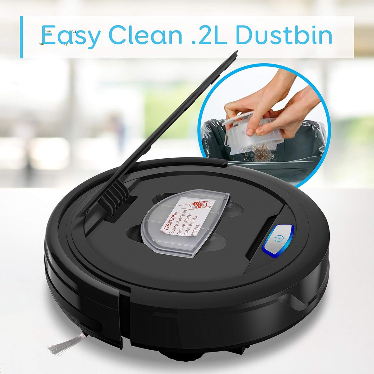 Robot Vacuum Cleaner with Lithium Battery J665499