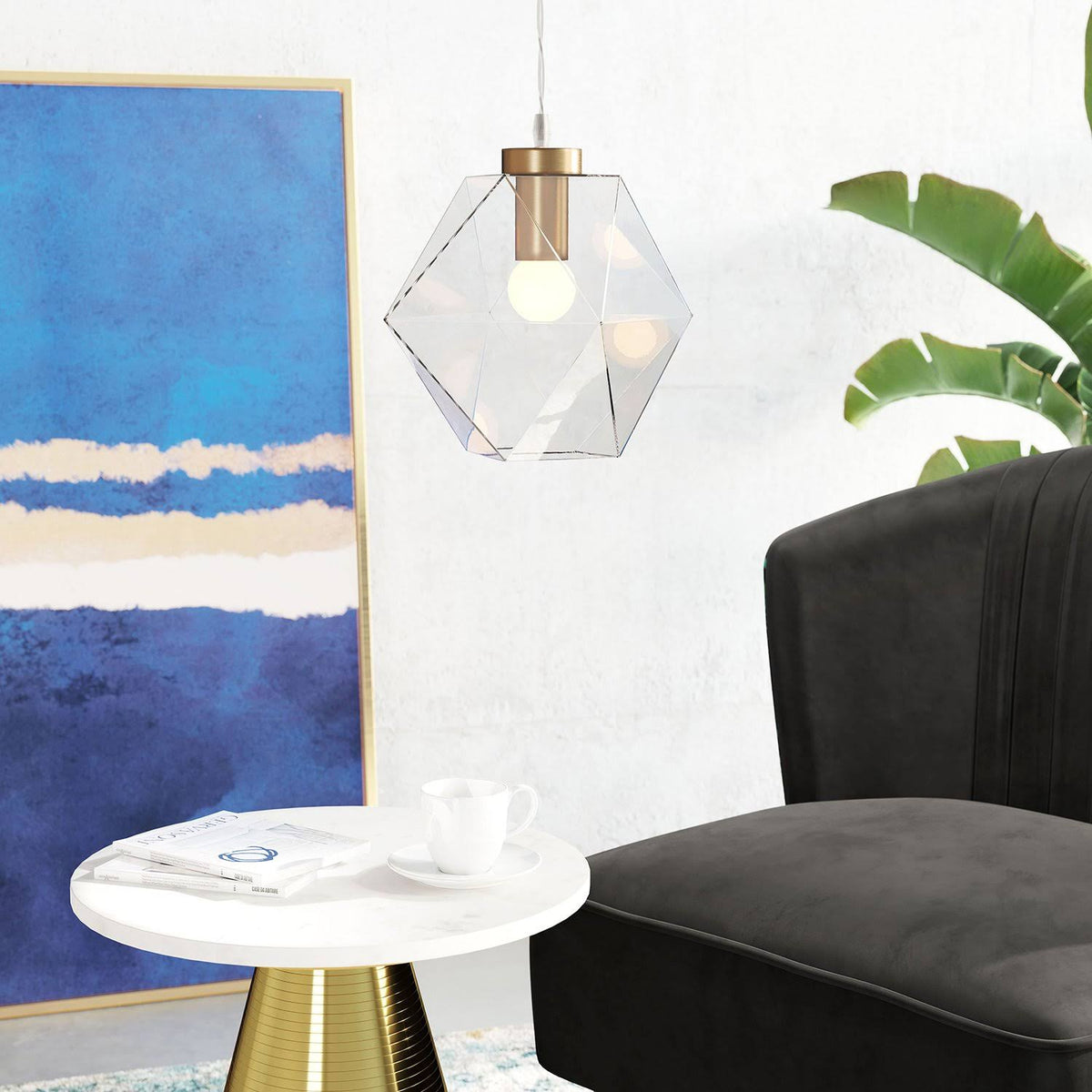Ceiling Lamp Gold B502