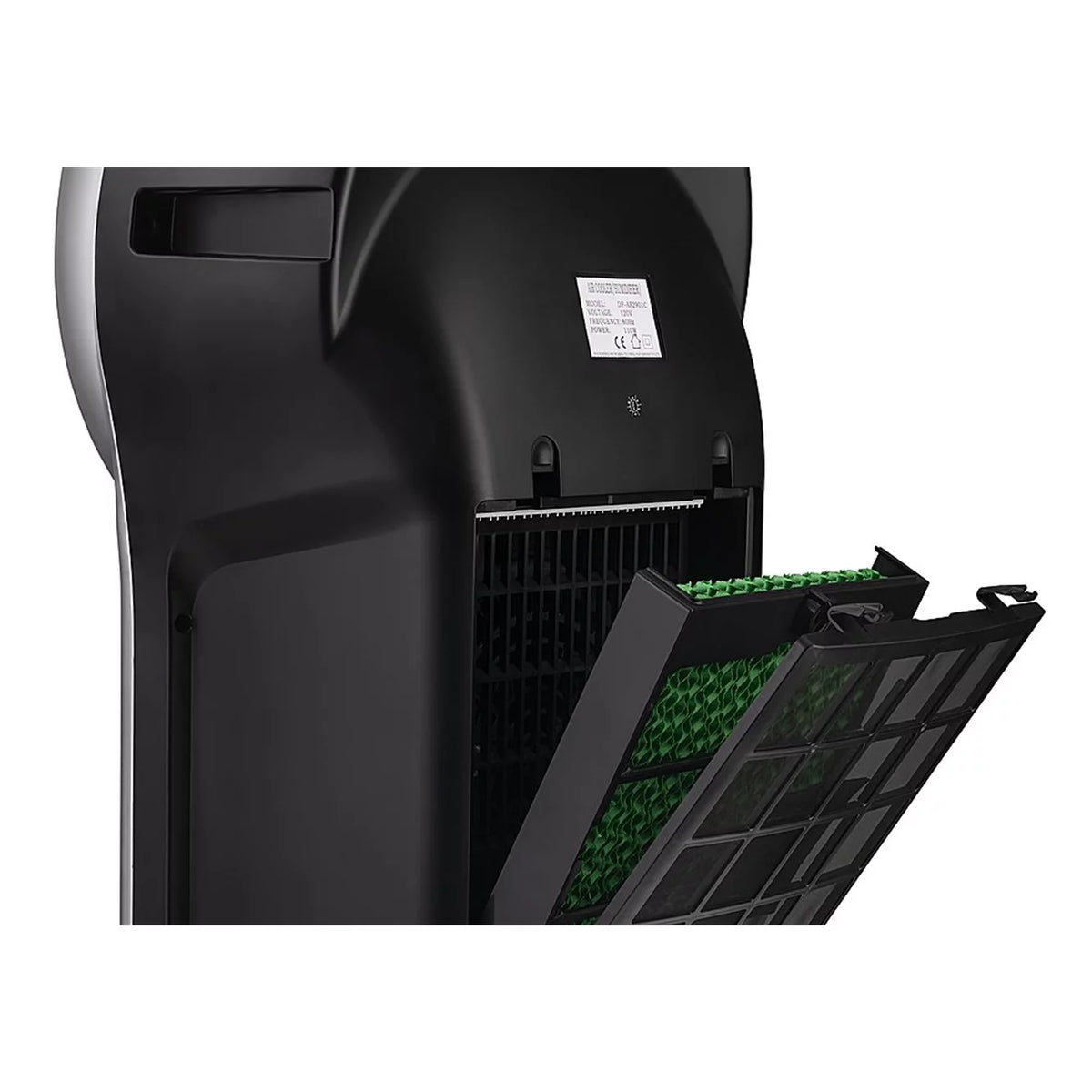 Portable Evaporative Cooling Fan 5000 BTUs Silver O9507
