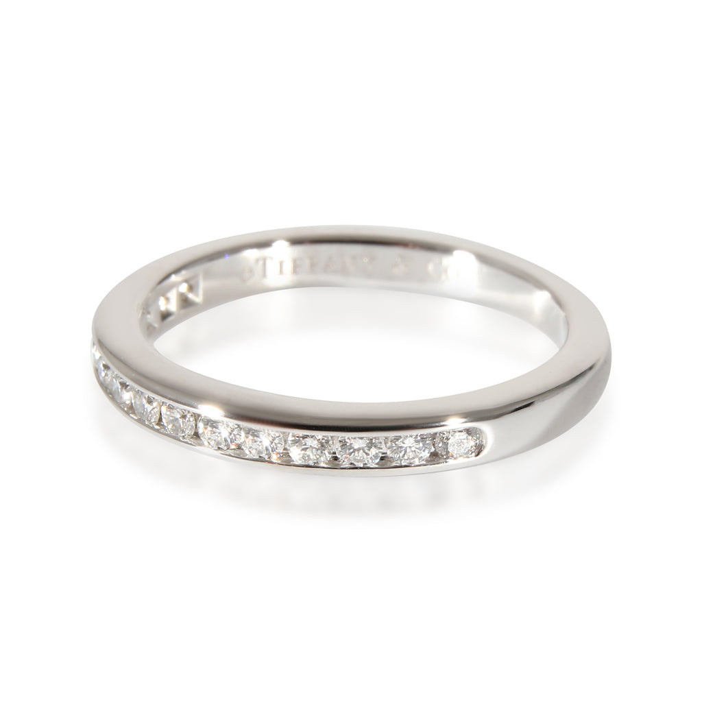 Platinum Wedding Band 0.24 CTW Pre-Owned I48798