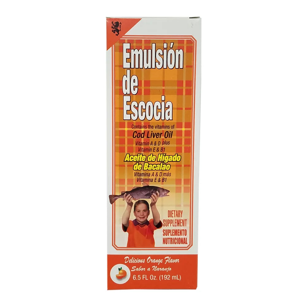 Orange Flavored Cod Liver Oil Dietary Supplement, Pack of 3 Q942353