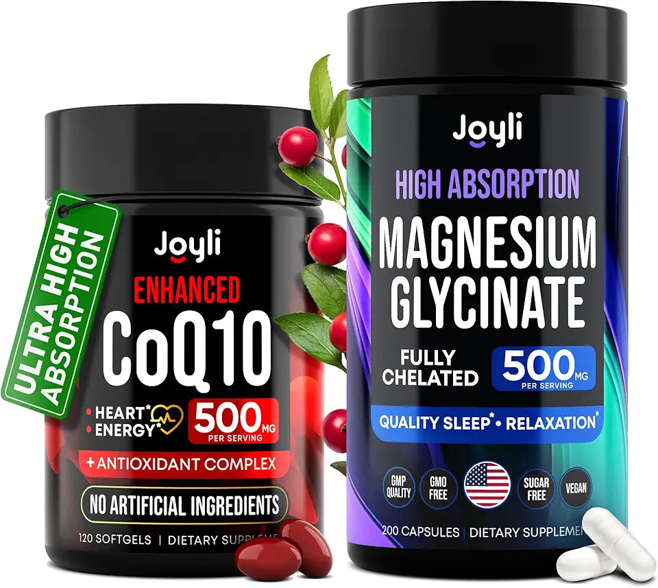 CoQ10 Magnesium Glycinate 500MG Softgels and Capsules Z50119
