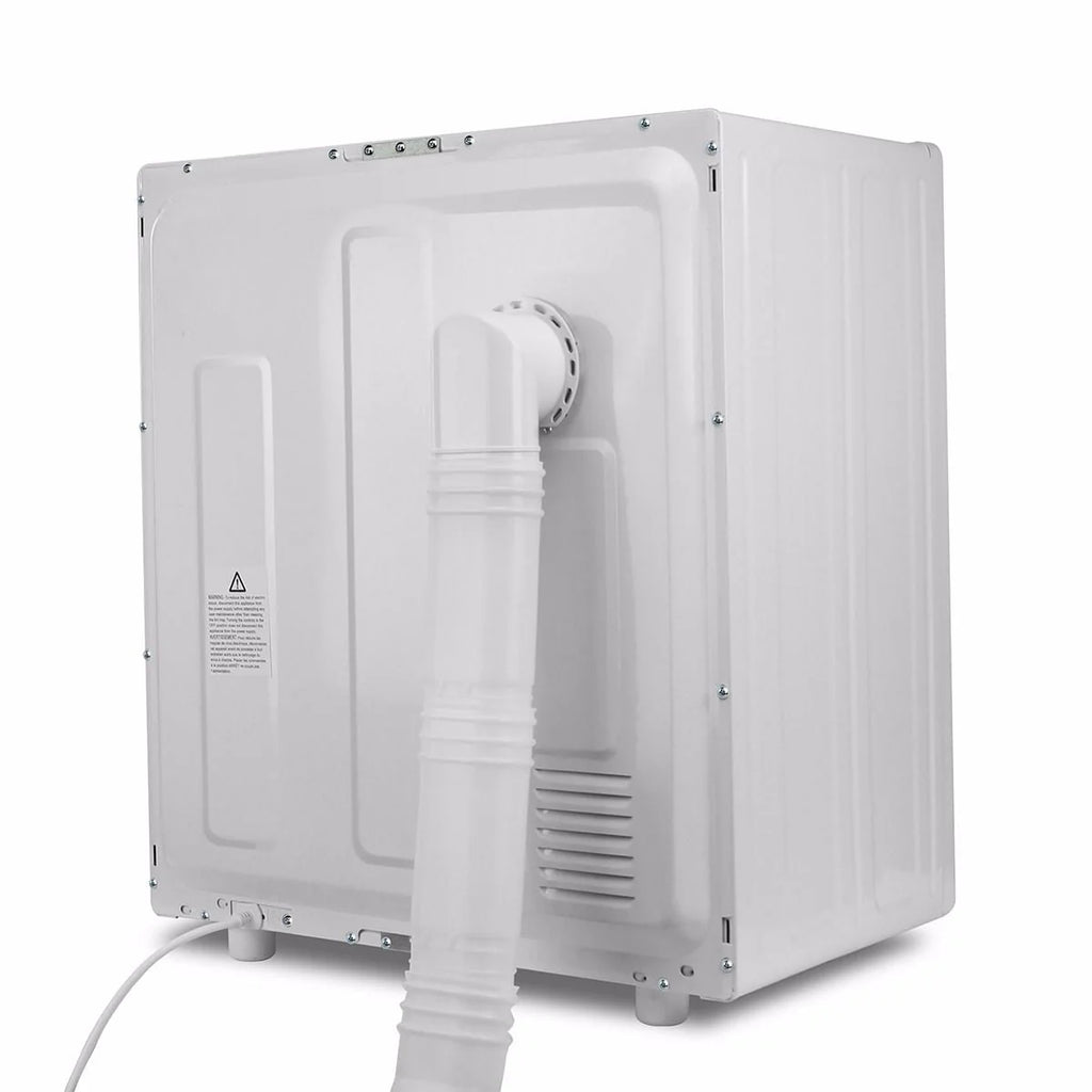 White Electric Compact Front Load Laundry Dryer Z71274