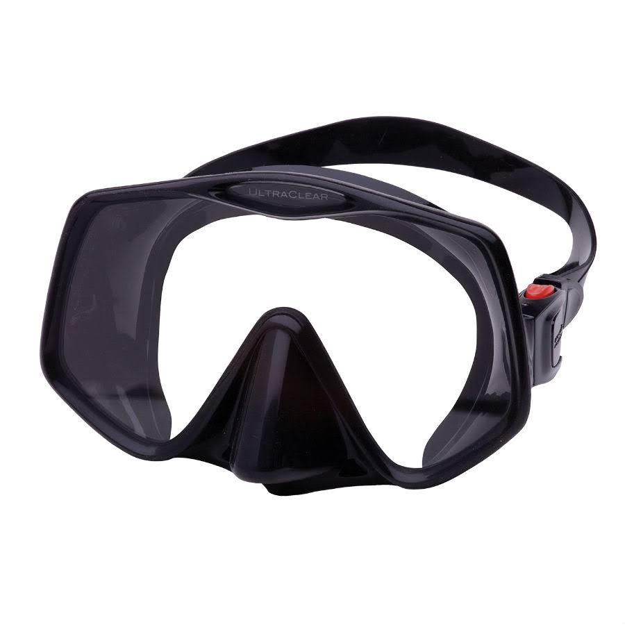 Frameless Scuba Diving Mask - Clear/Purple - Medium M131