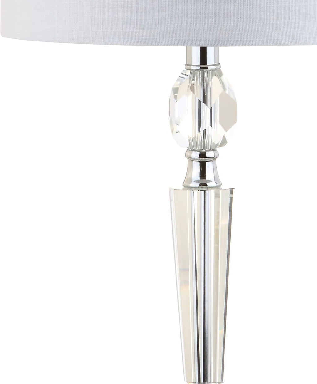 Clear Crystal LED Table Lamp Set of 2 C591