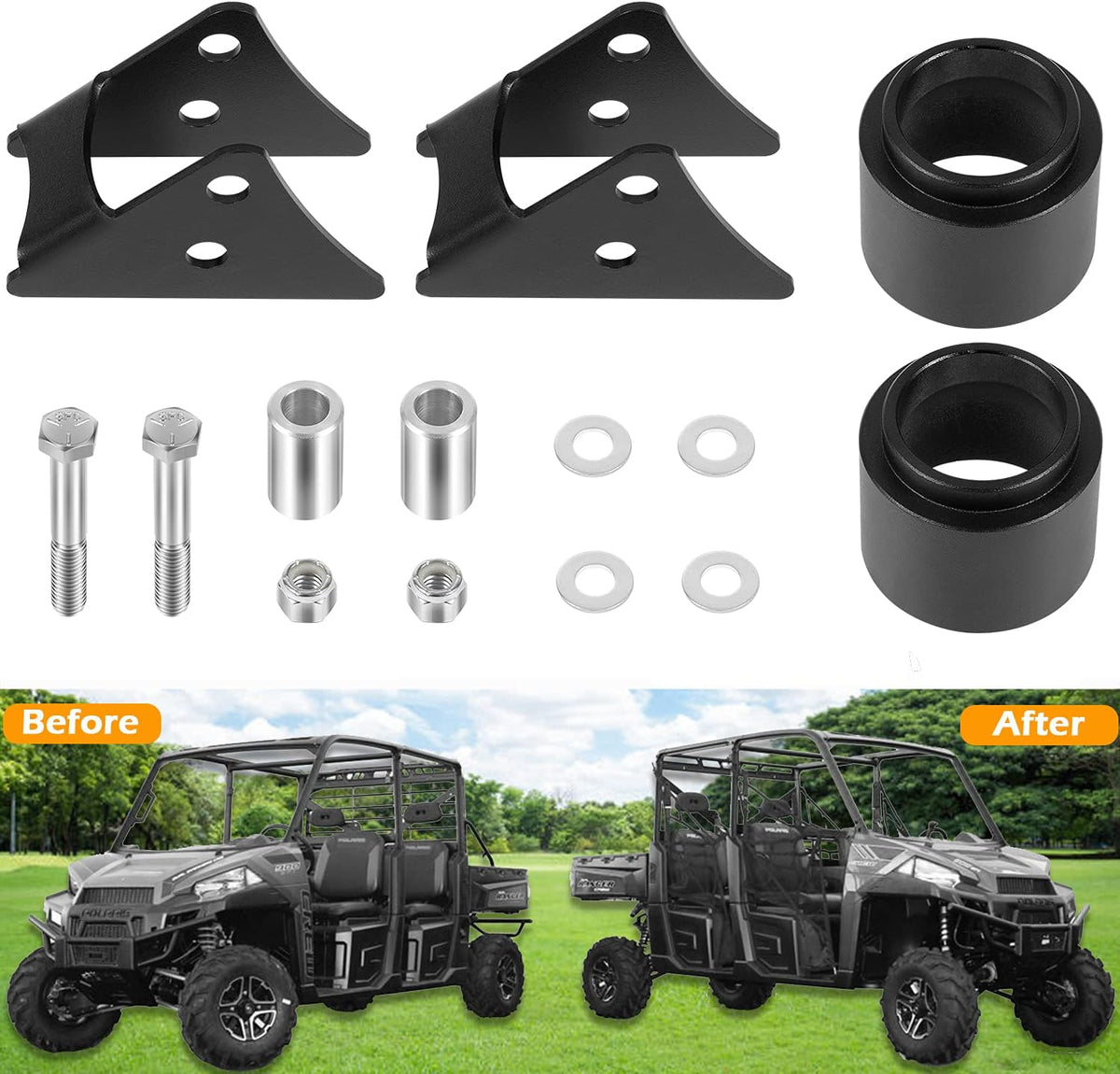 2.5'' Lift Kit UTV Front & Rear Suspension Pack of 2 S348626